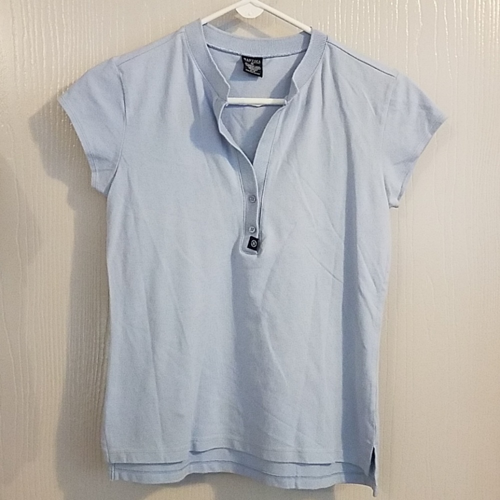 NEW / VINTAGE Nautica brand blouse size M